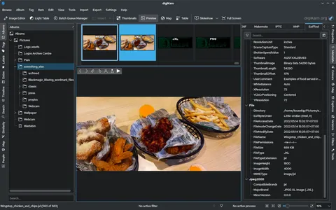 digiKam: captures de pantalla 1
