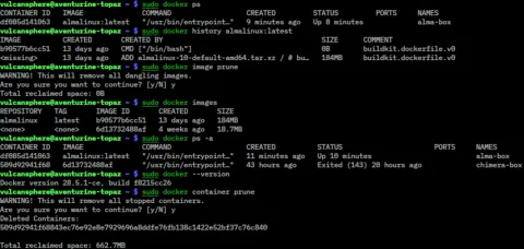 Docker Desktop: screenshots 1