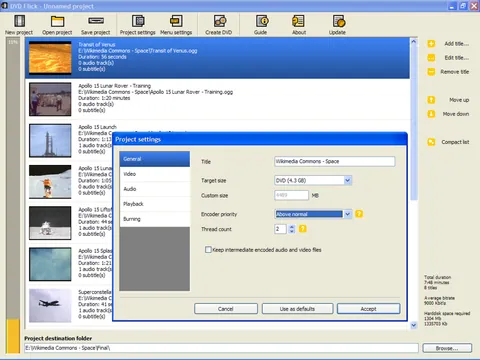 DVD Flick: captures de pantalla 1