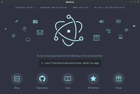 Electron: ეკრანის სურათები 1