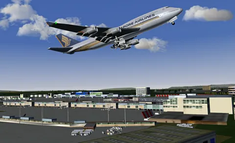 FlightGear: ekran görüntüleri 1