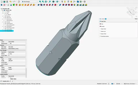FreeCAD: captures de pantalla 1