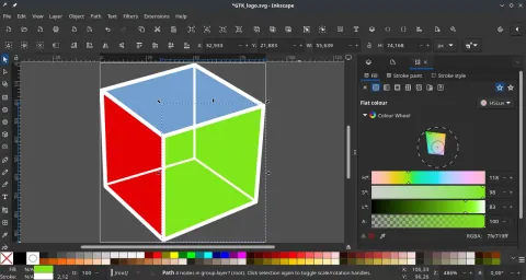 Inkscape: snimci ekrana 1