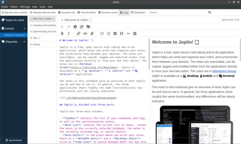 Joplin: ეკრანის სურათები 1