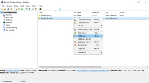KeePass: انځورونه 1