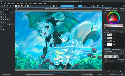 Krita: انځورونه 1