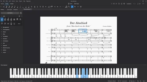 MuseScore: στιγμιότυπα οθόνης 1