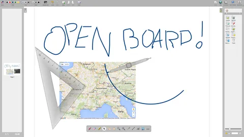 OpenBoard: snímky obrazovky 1