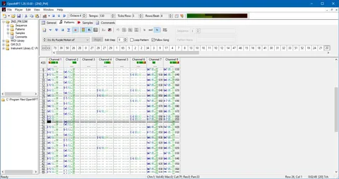 OpenMPT: ekran görüntüleri 1