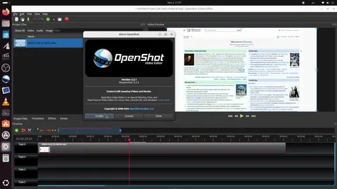 OpenShot Video Editor: ეკრანის სურათები 1