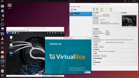 Oracle VirtualBox: snímky obrazovky 1
