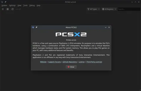 PCSX2: screenshots 1