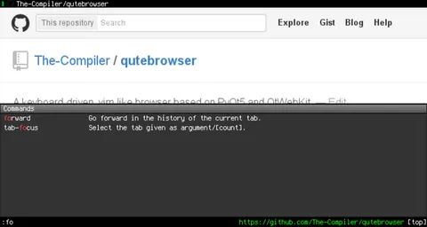 qutebrowser: screenshots 1