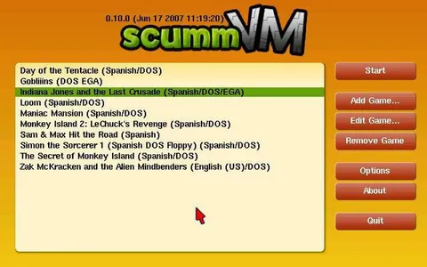 ScummVM: ekran görüntüleri 1