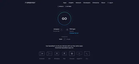 Speedtest by Ookla: ekran görüntüleri 1